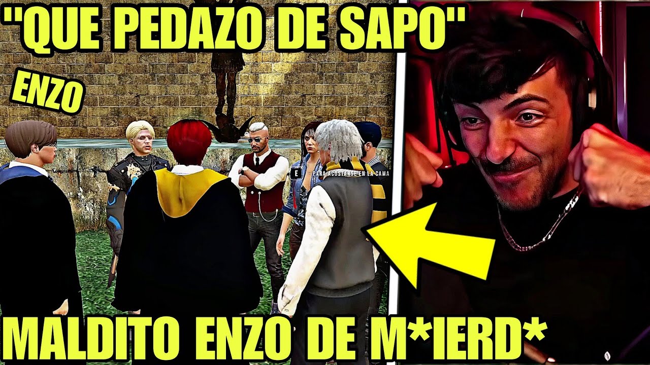NEXXUZ SE QUEDA SIN PALABRAS AL ENTERARSE QUE ENZO FUE DE SAPO CON LOS PROFESORES Y LO DENUNCIO 😨😠