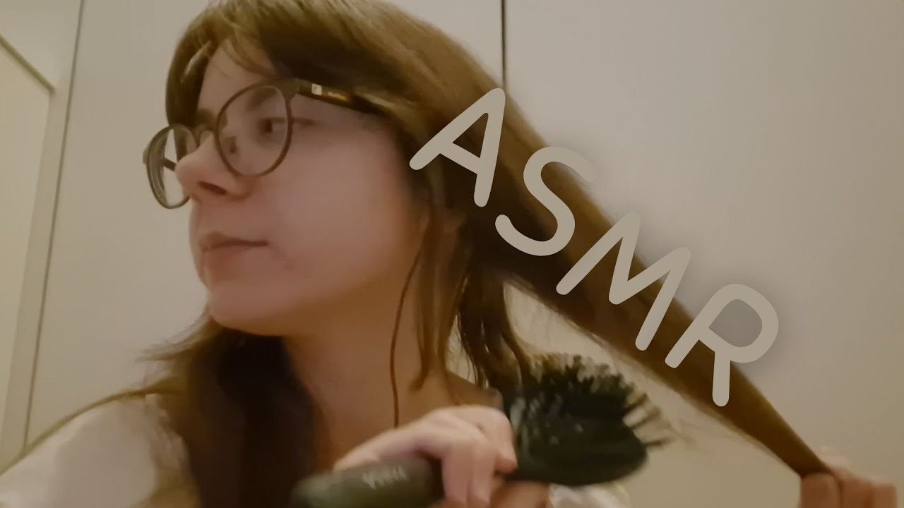 brushing hair and comforting you before first day of school ASMR (w/ out of tune ukulele) (lofi-ish)