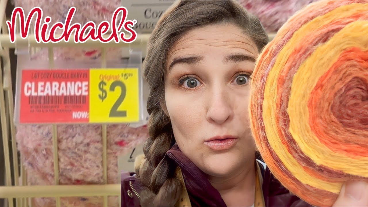 CLEARANCE YARN! at Michael’s 🤩 (… and some New Yarn too!)