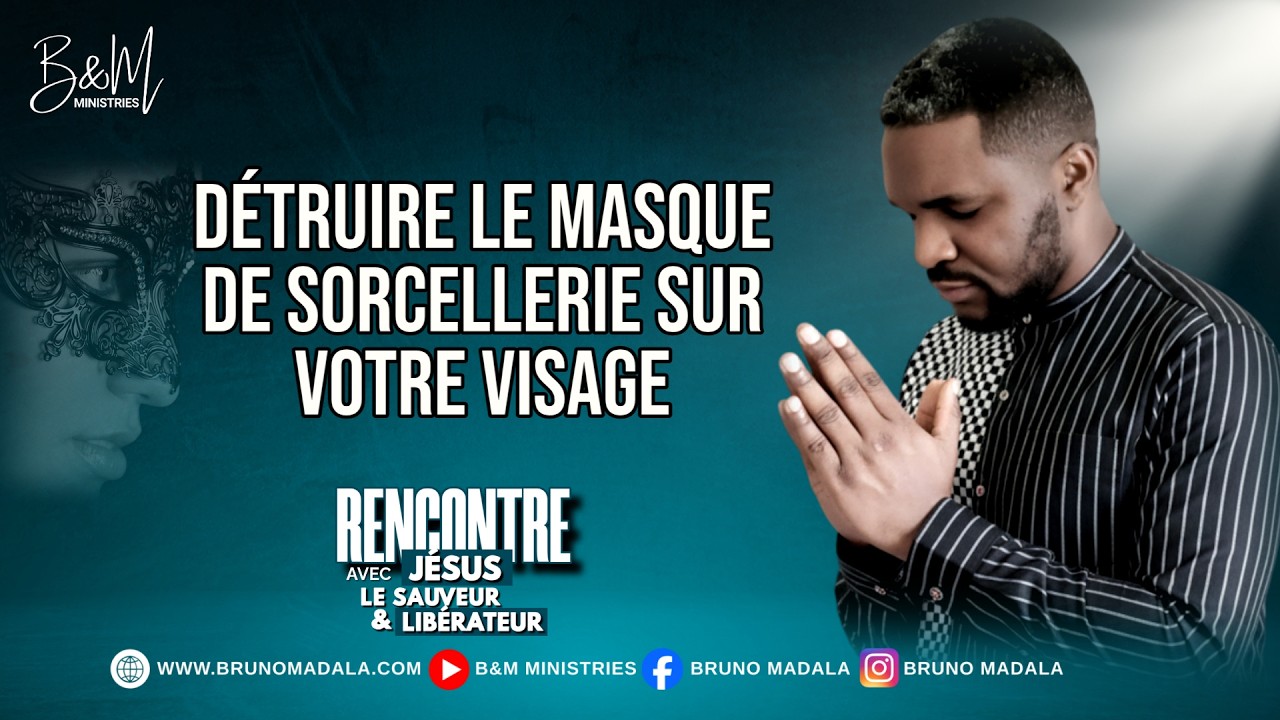 DÉTRUIRE LE MASQUE DE SORCELLERIE SUR VOTRE VISAGE