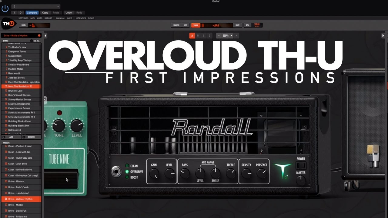 Overloud TH-U - First Impressions