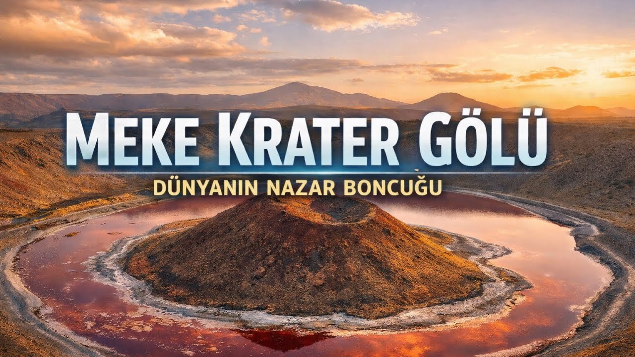 🌋 Meke Krater Gölü | Dünyanın Nazar Boncuğu Kurudu #konya #meke #turkey