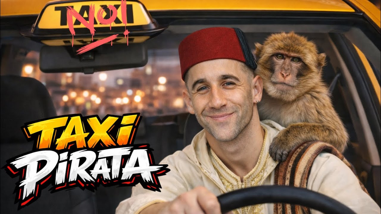 Fui TAXI PIRATA en Marruecos por un día 