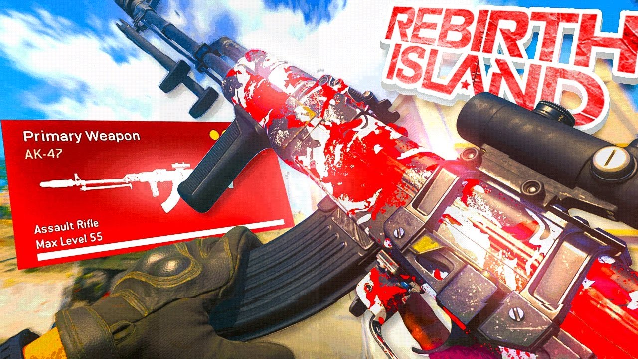 the BEST CW AK CLASS SETUP for REBIRTH ISLAND! 🌴 (Warzone Season 6)