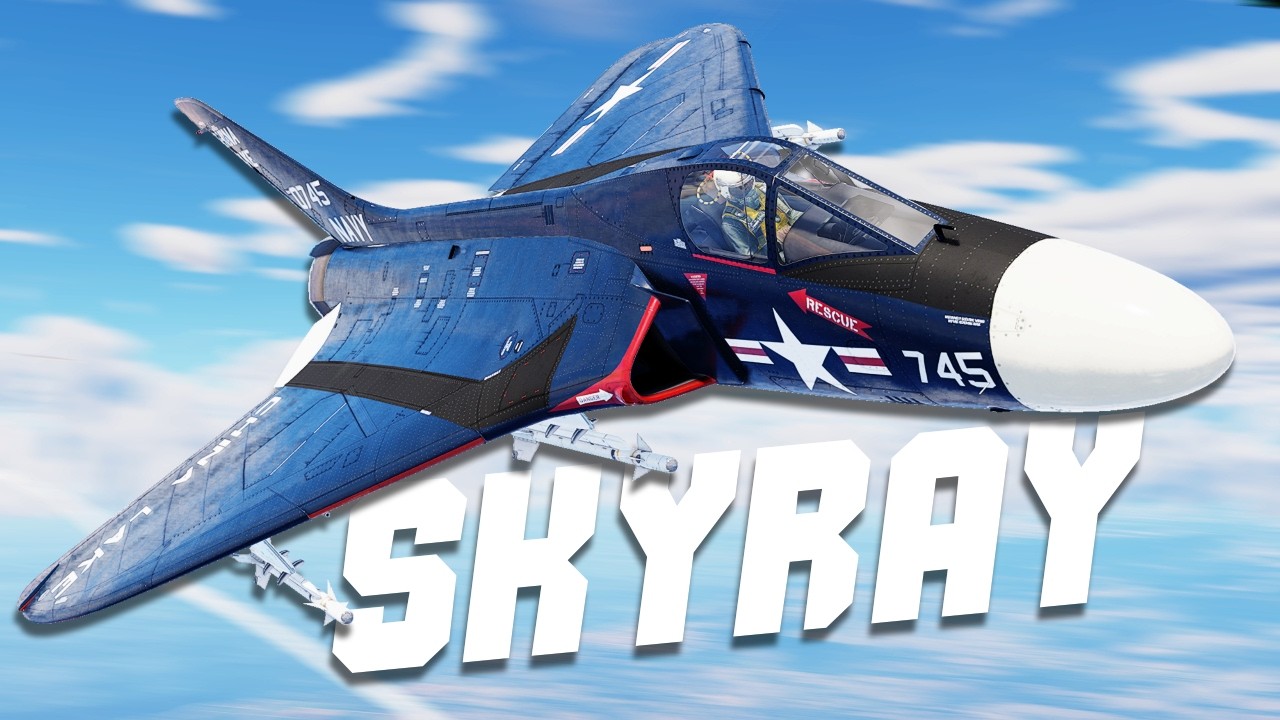 Этот самолет ТАКОЙ веселый | F4D Skyray