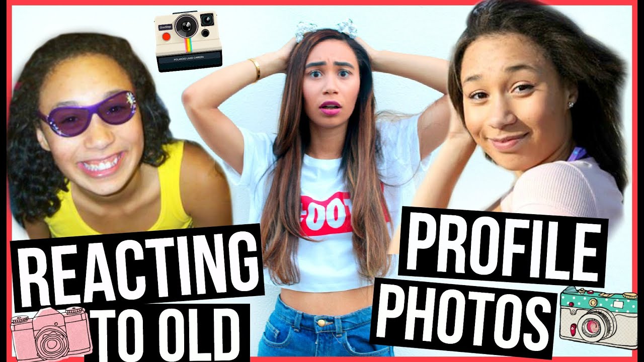 РЕАКЦИЯ НА СТАРЫЕ ФОТОГРАФИИ ПРОФИЛЯ | MyLifeAsEva