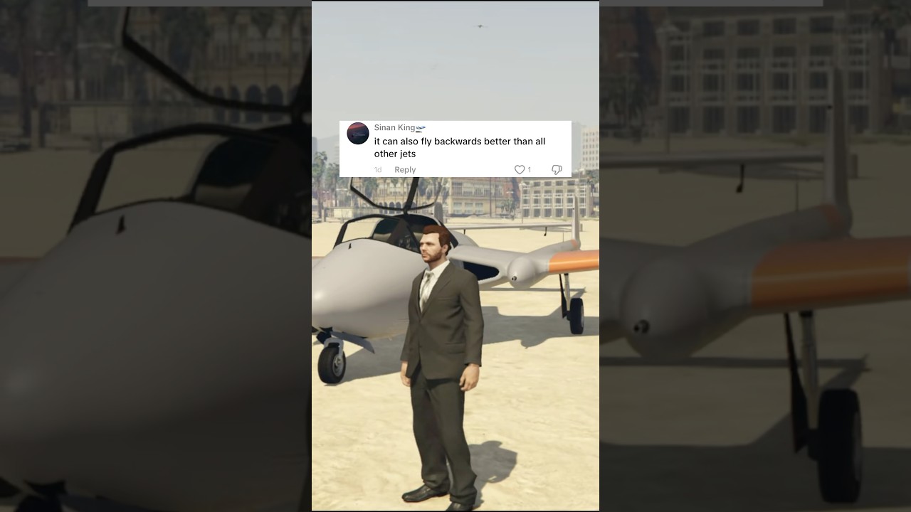 Flying backwards with the Pyro in GTA?? #gta #gta5 #gtaonline #gta5online #gtav #gaming