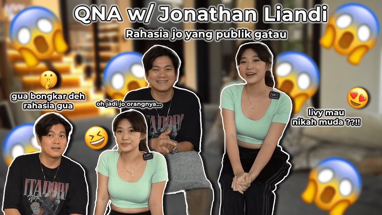 Jo ajarin Pasif Lambada ke Livy?!😳- Q&A Jonathan Liandi