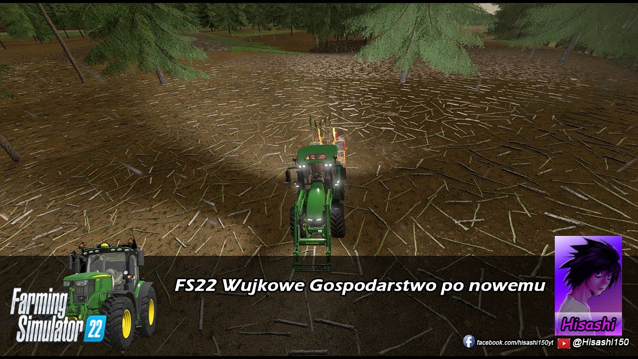 FS22 Wujkowe Gospodarstwo po nowemu S5 #70 Nowe sosenki..