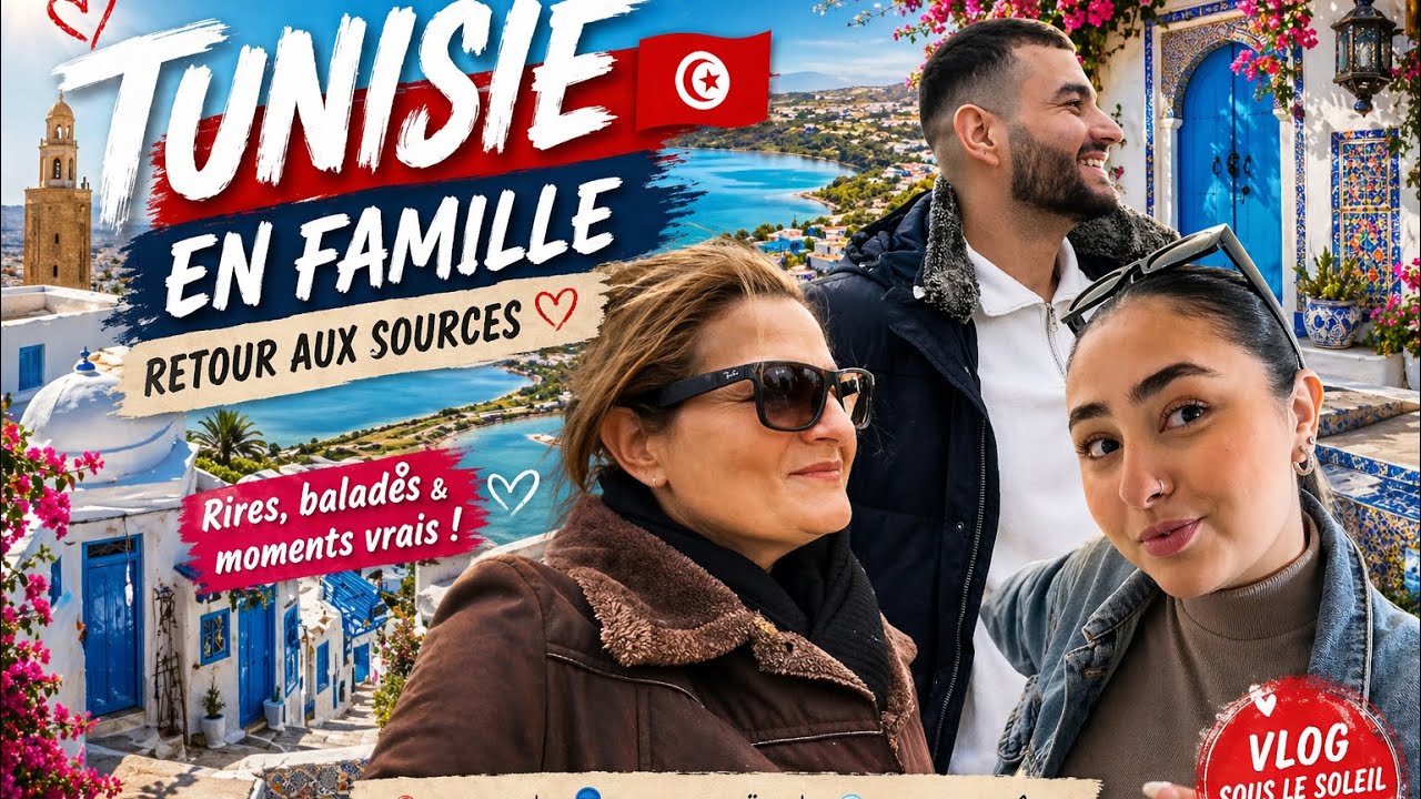 Vlog Tunisie - en famille 🇹🇳