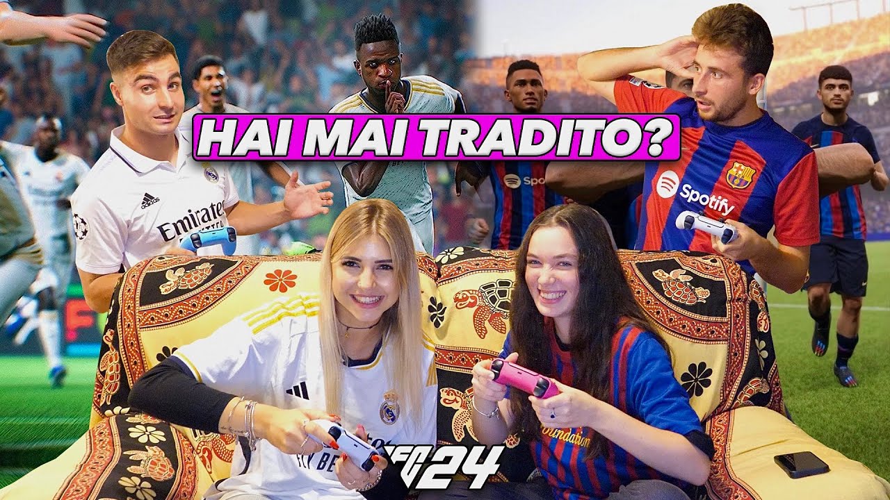 SFIDA A COPPIE SU FC24 ⚽️🔥CON DOMANDE SCOMODE 🤭🌶️ w/ ​⁠@PirlasV ​@Eleonora Lucchesi @Gnabri