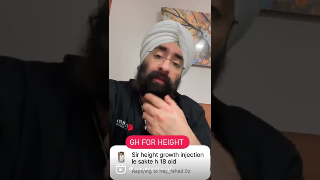 Kya growth hormone injections se Height increase hoti hai?#shorts Dr.Education