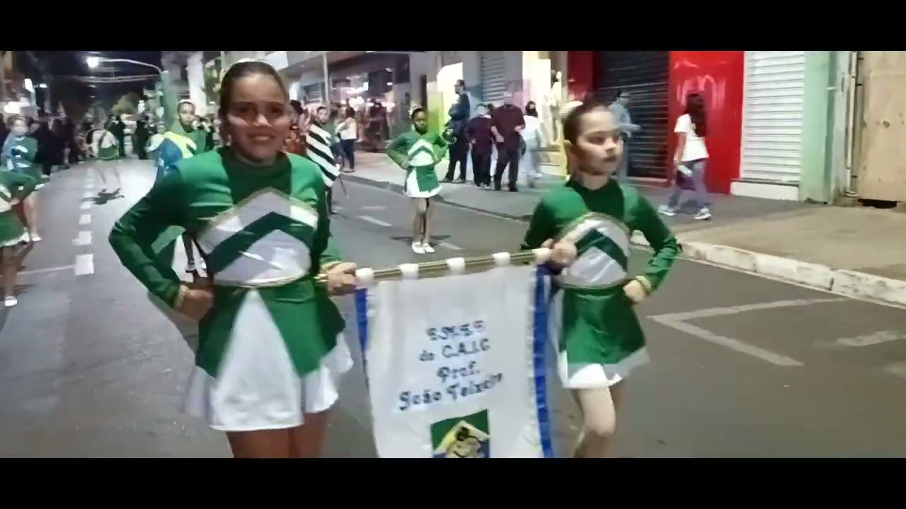 Fanfarra Caic João Teixeira Desfile 127 anos de Tambaú SP