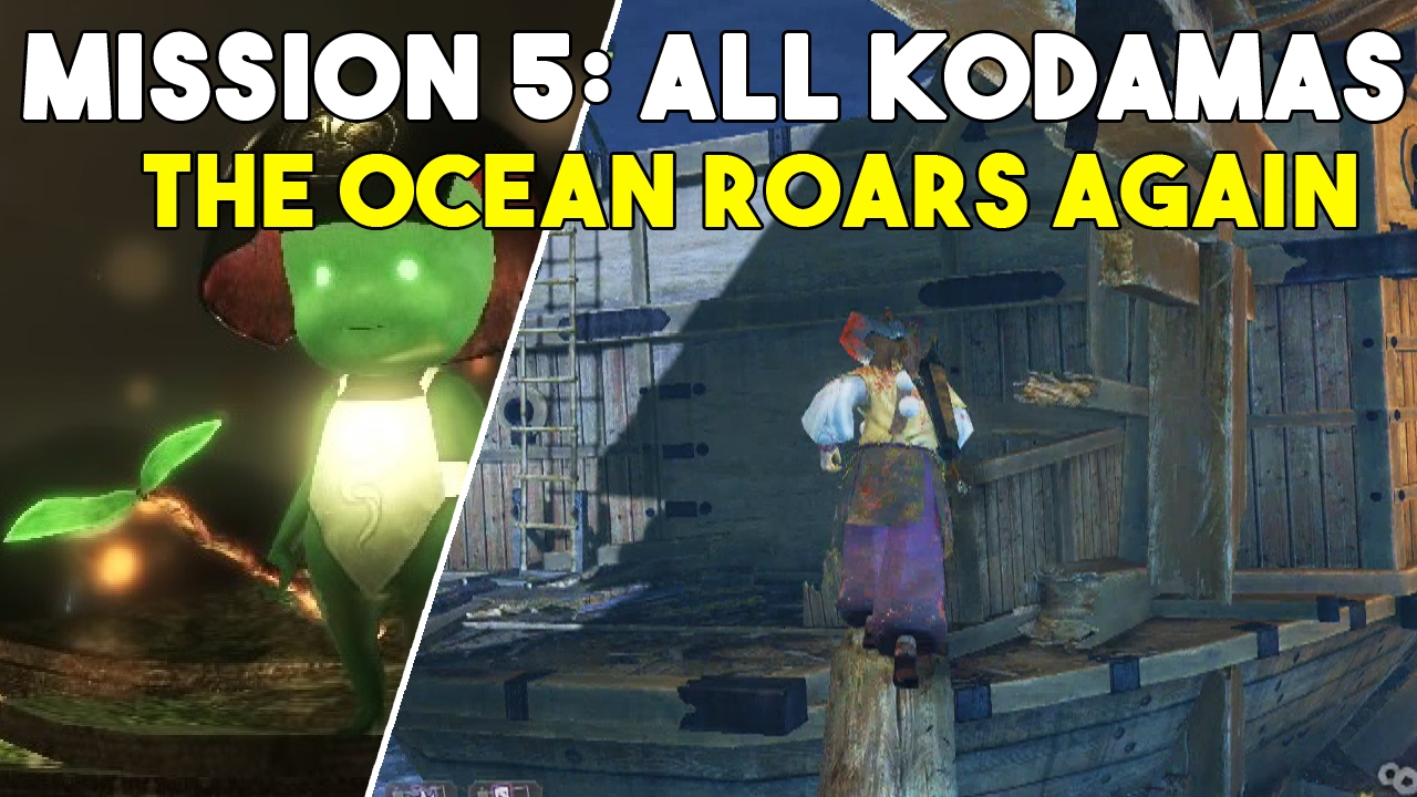 Nioh All Kodama Locations Mission 5: The Ocean Roars Again