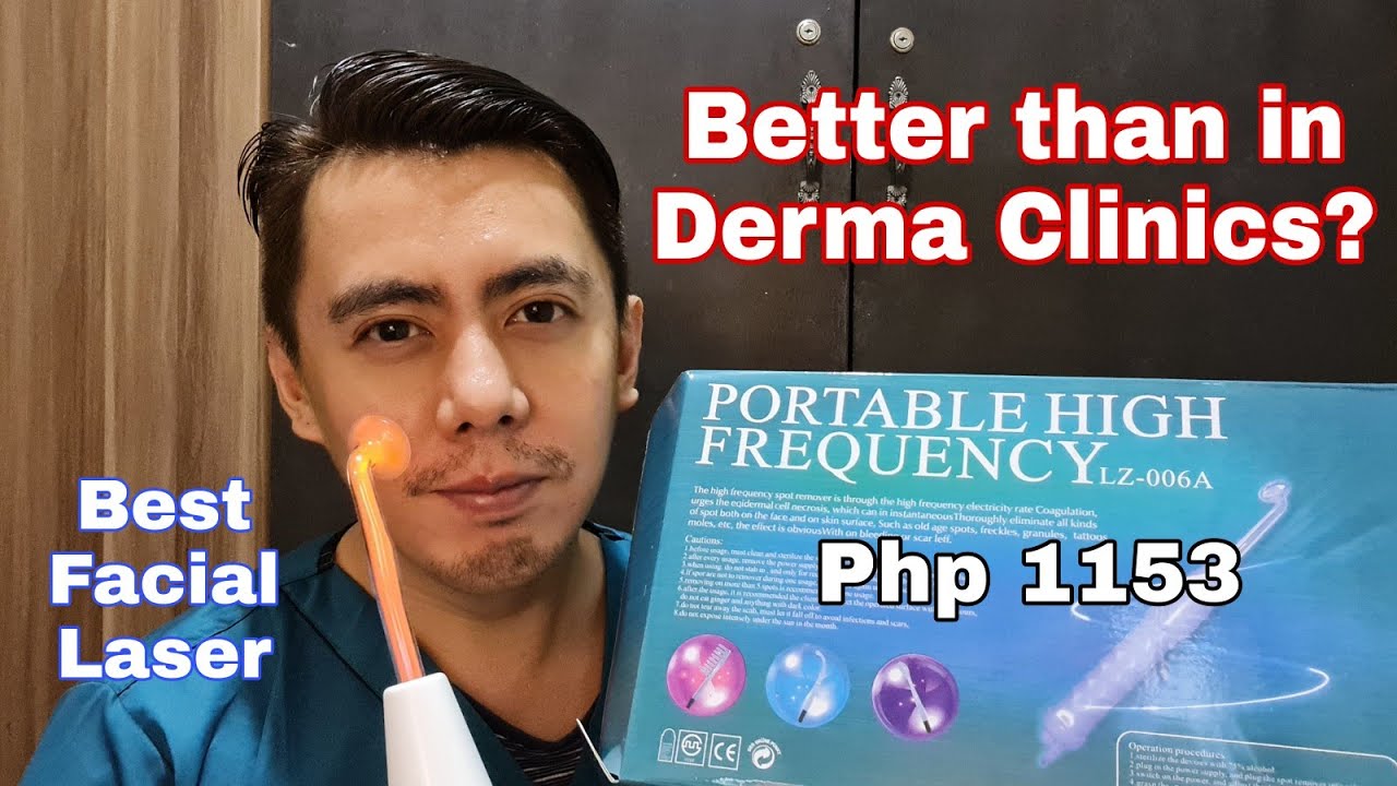 HOW TO USE PORTABLE HIGH FREQUENCY LZ 006A FACIAL LASER FOR ACNE, WRINKLES, HAIR & SCARS REVIEW