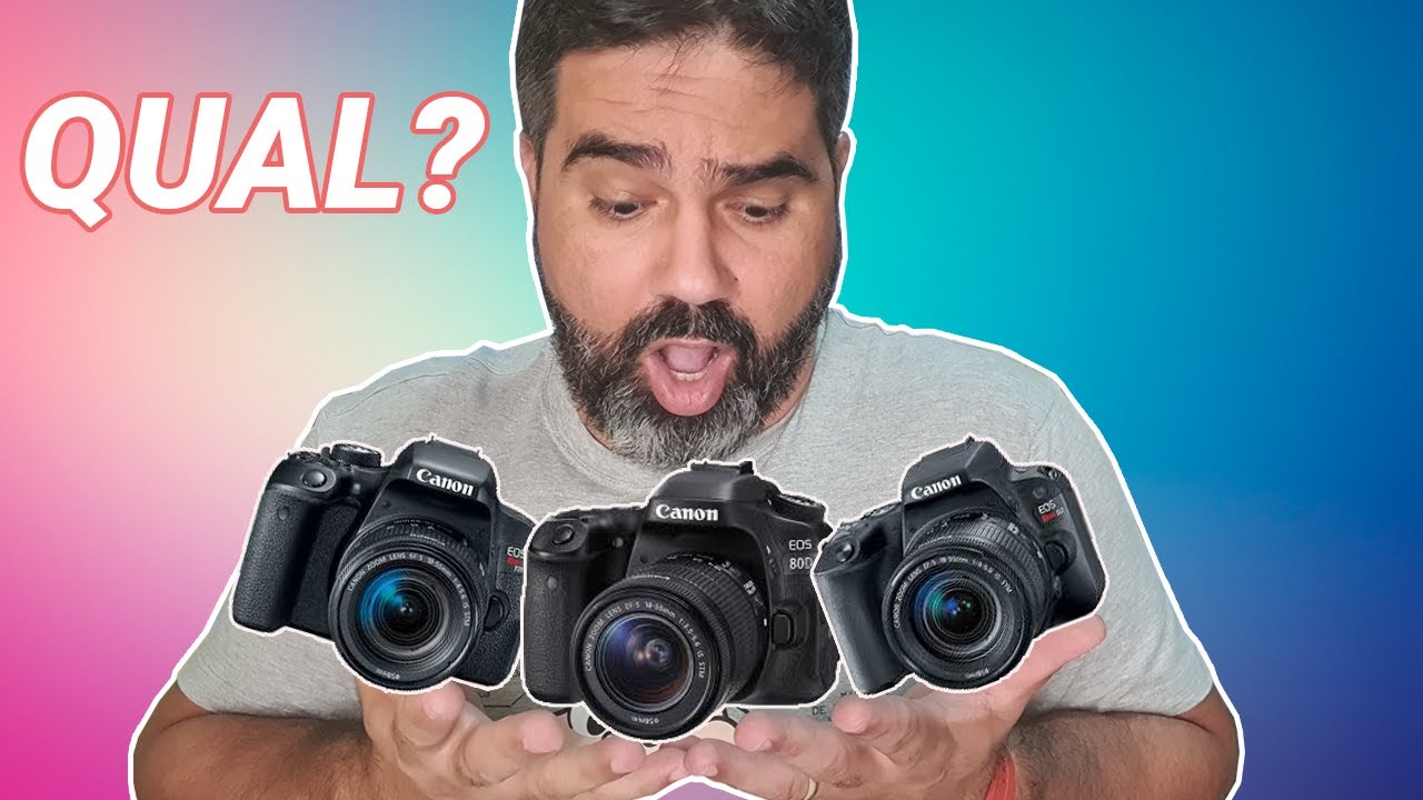 CANON SL2 Vs T7i Vs 80D КОТОРЫЙ ИЗ Это  ЛУЧШИЙ ЗА ВЫ