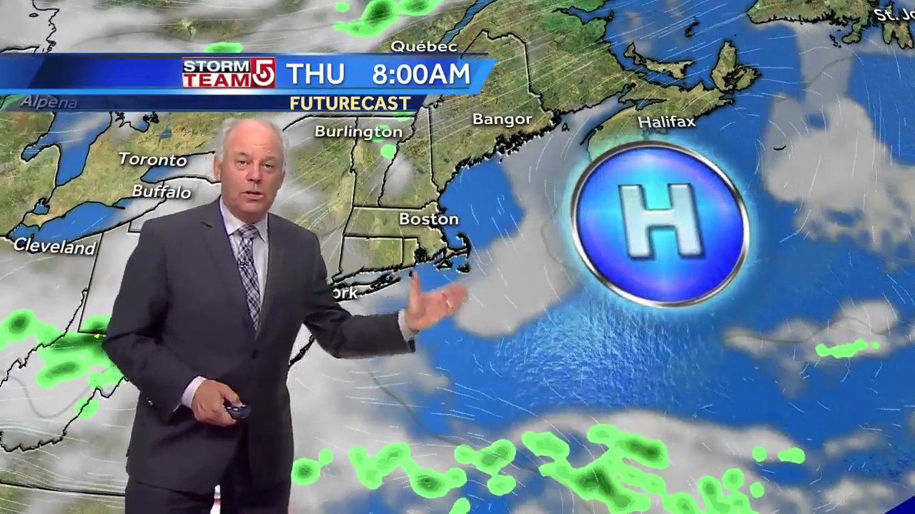 Video: Pleasant weather gets interrupted with storms