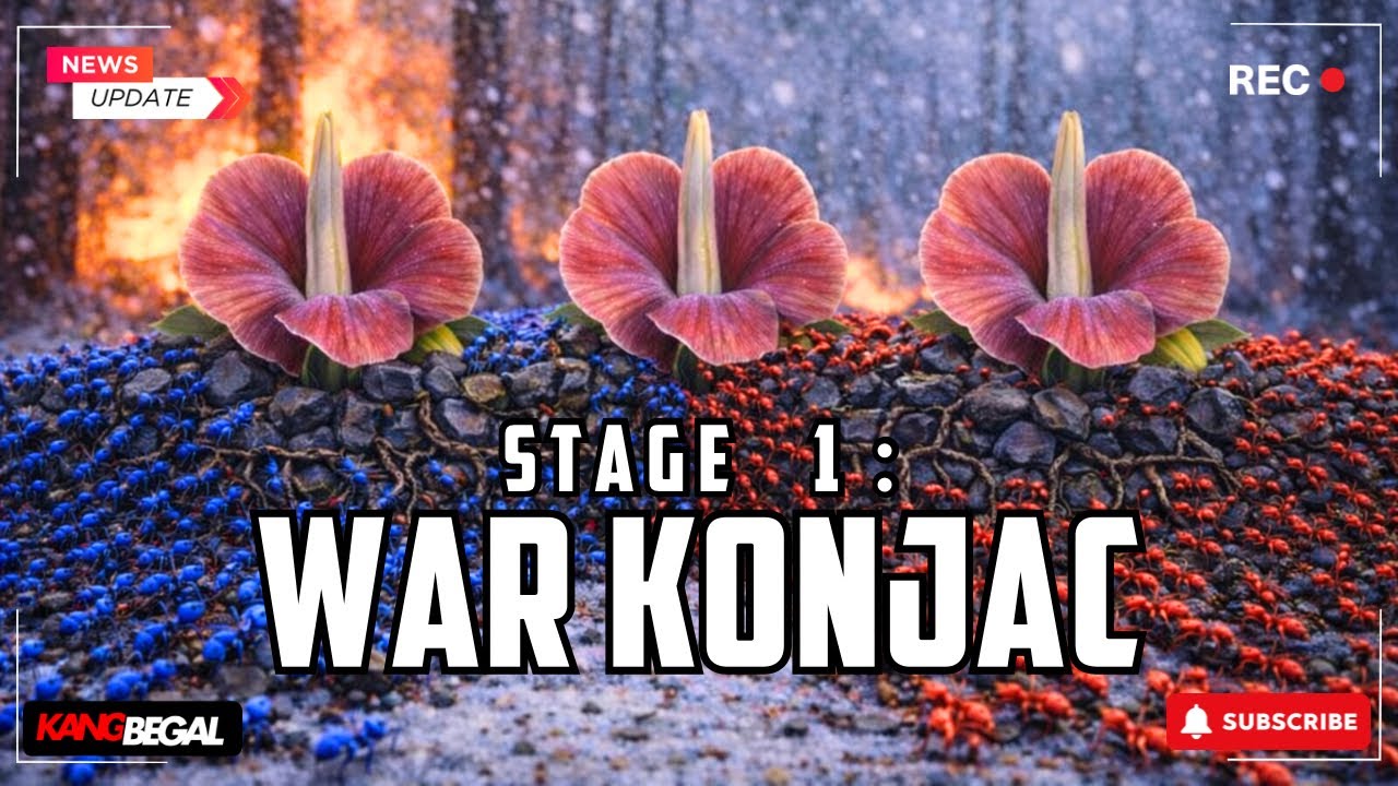 STAGE 1 : WAR KONJAC - MUTATED JUNGLE | The ants Underground Kingdom