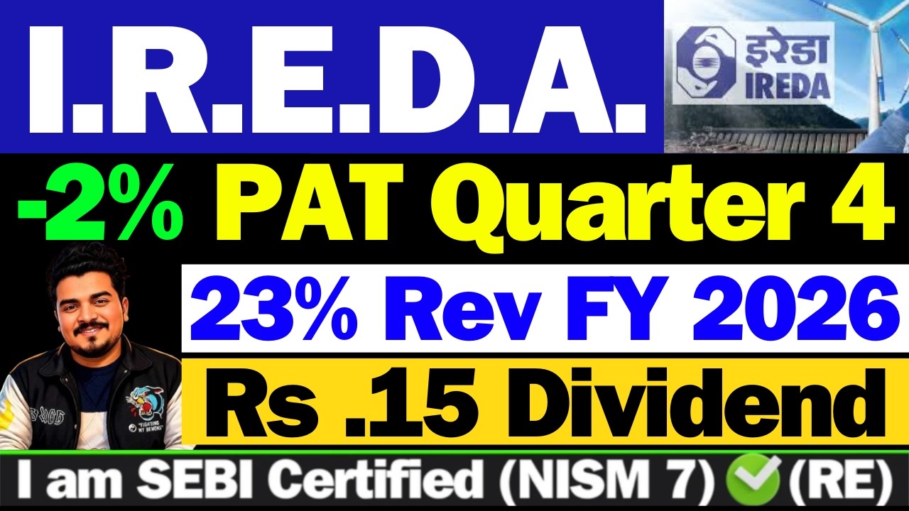 IREDA Q4 Result खराब | IREDA Share Latest News | IREDA Share Latest News Today | IREDA | IREDA Share