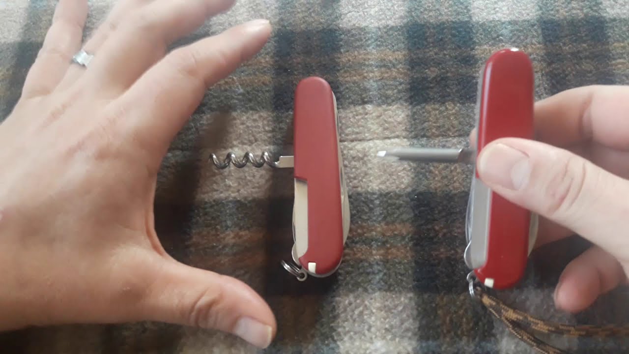 빅토리녹스 멀티툴 비교! 헌츠맨 VS 필드마스터 Compare Victorinox Multi Tools! Huntsman VS Field Master