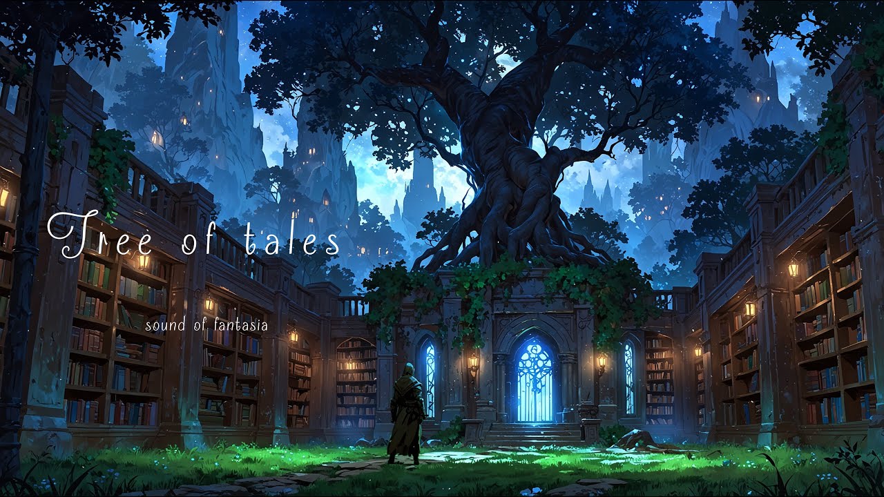 Tree of Tales: Lost Library | Fantasy Music for Relaxation & Peace