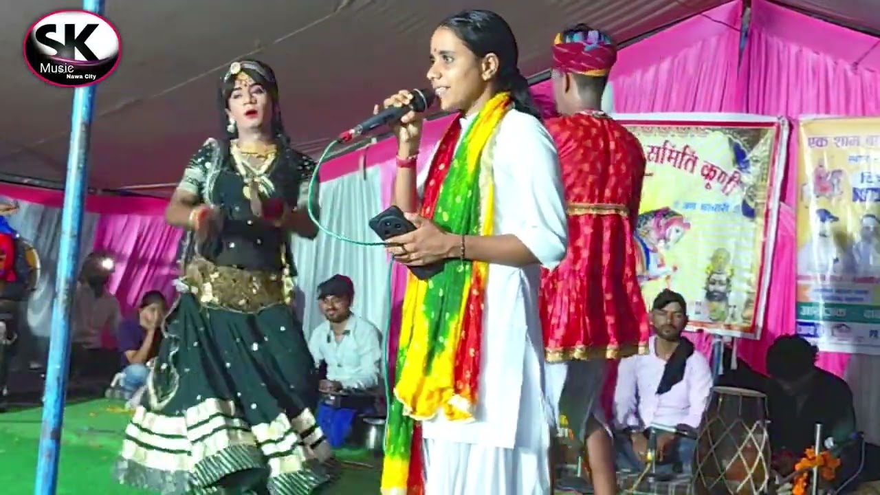 एक शाम रामदेव जी महाराज के नाम कुणी Ravina jangid Ashok sound Nawa 📷 SK MUSIC Nawa City 