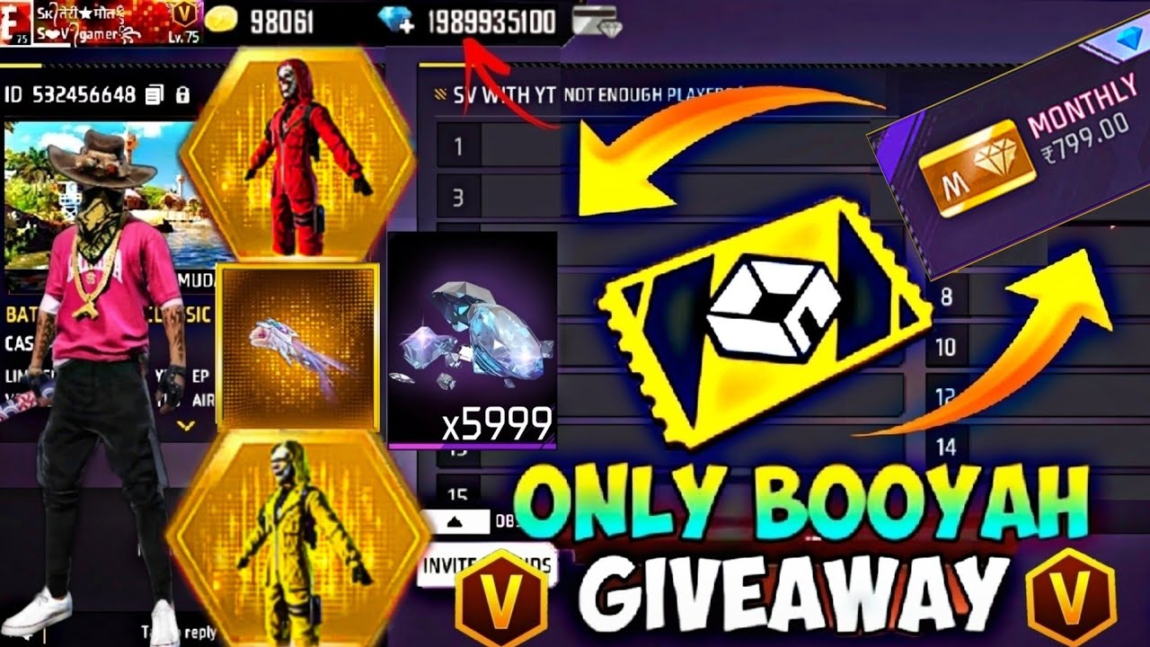 FREE FIRE LIVE CUSTOM ROOM GIVEAWAY I FF LIVE TEAM CODE GIVEAWAY  FF LIVE GIVEAWAYDJ ALOK IFF LIVE
