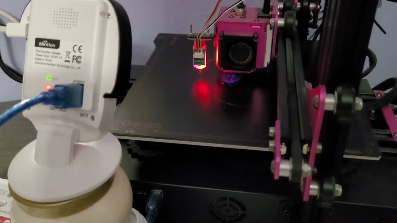 Mintion Beagle camera first timelapse video #mintion #3d #camera #timelapse #biqu #b1 #experiments