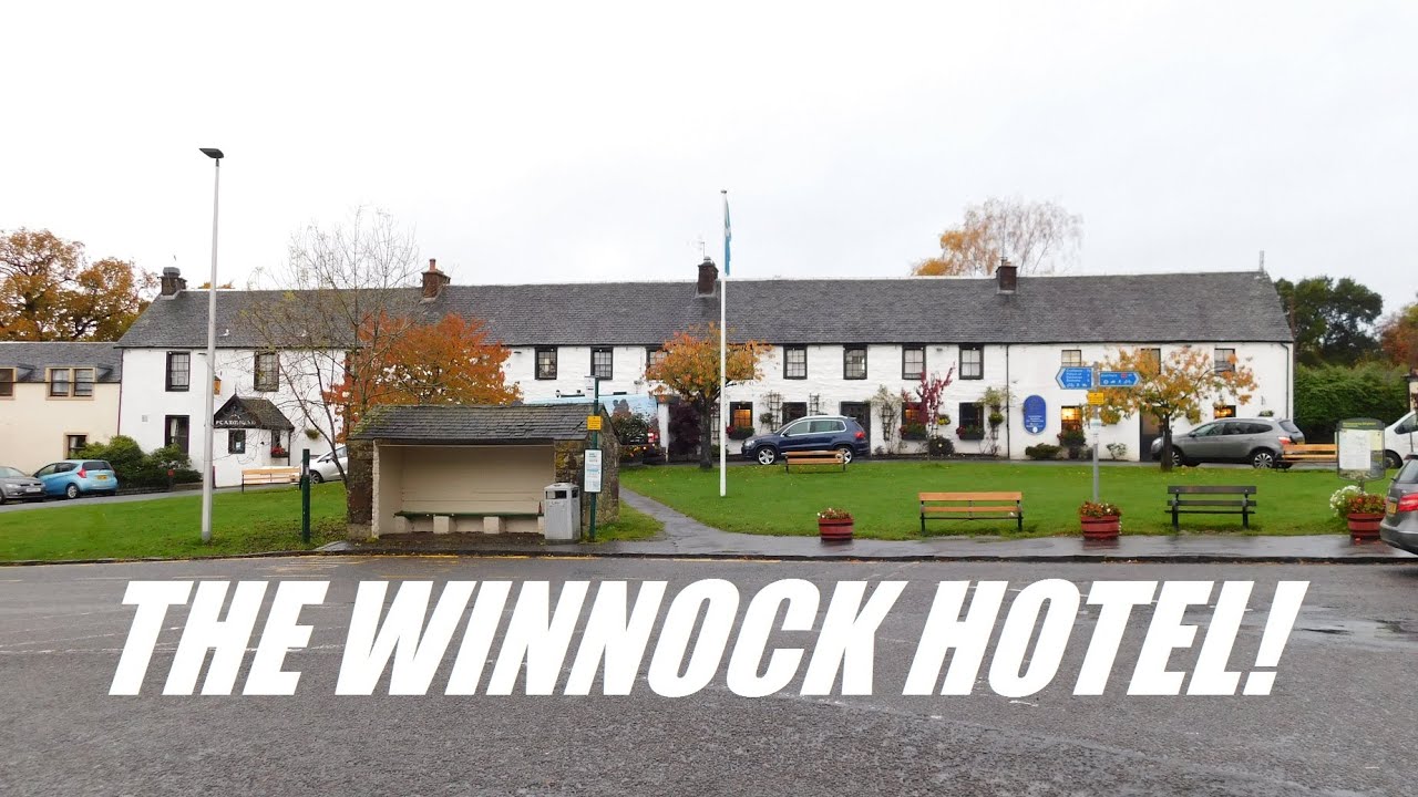 Inside The Winnock Hotel, Drymen, Scotland!
