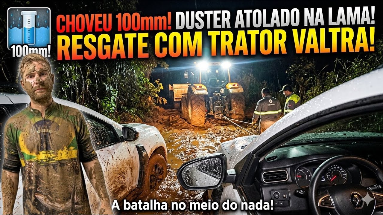 Por 200m não caíram dentro do rio