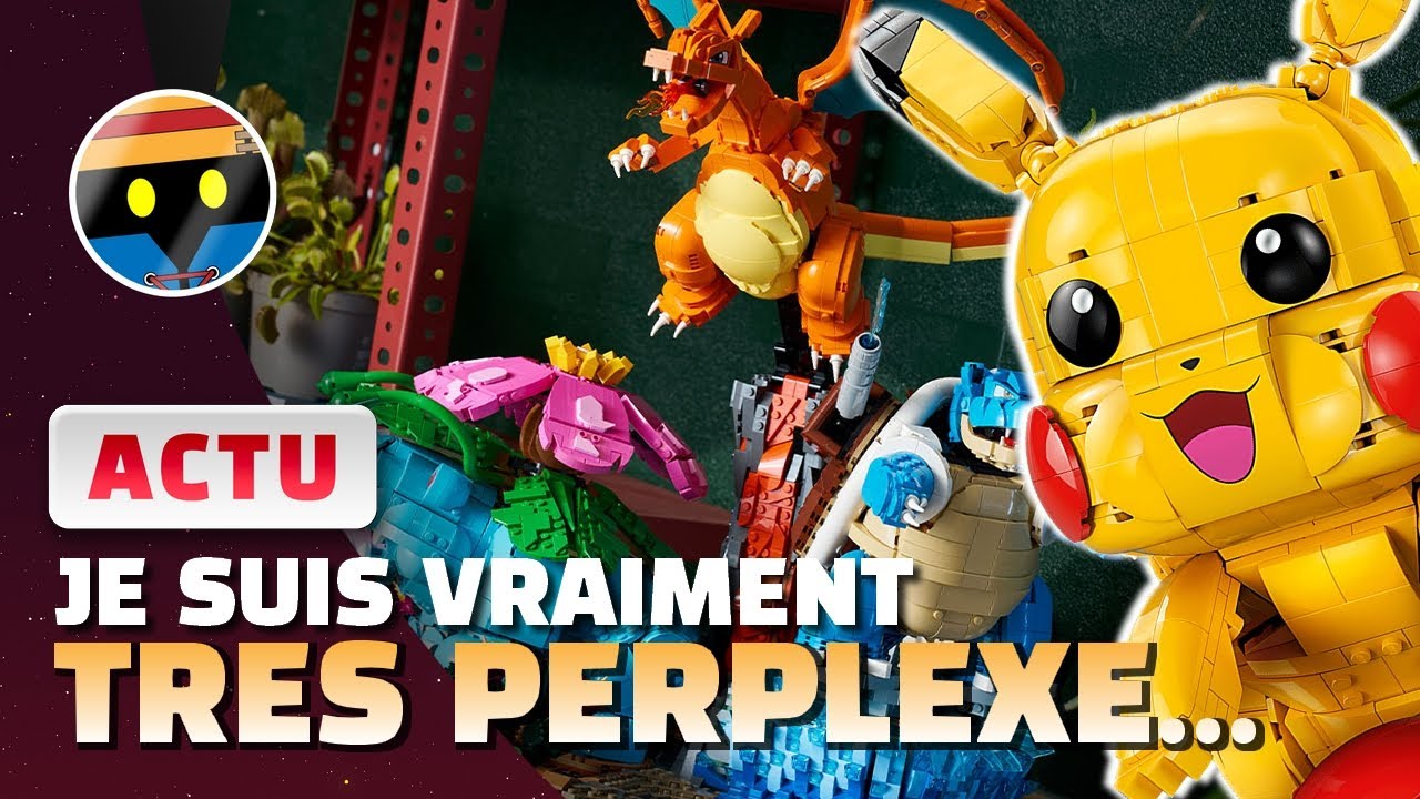 C'EST QUOI CETTE HORREUR ?! L'entreprise LEGO a d&eacute;voil&eacute; ses Sets Pok&eacute;mon et c'est...particulier.