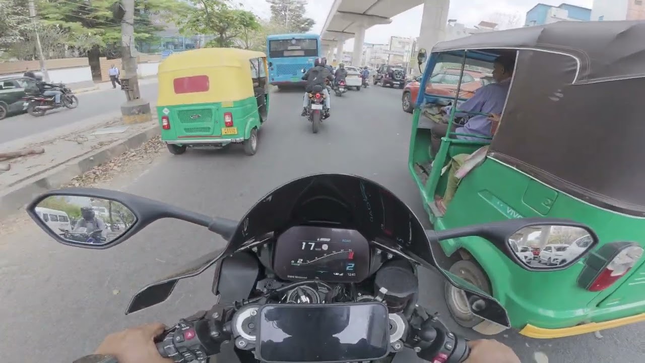 24Feb2026 - BMW S1K Bangalore Biker - Daily Ride - Home To Office