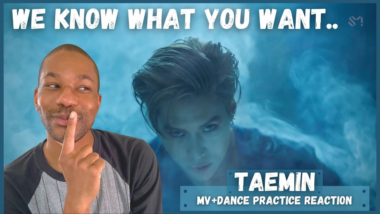 TAEMIN 태민 'WANT' MV+Dance Practice REACTION | This was seductive!