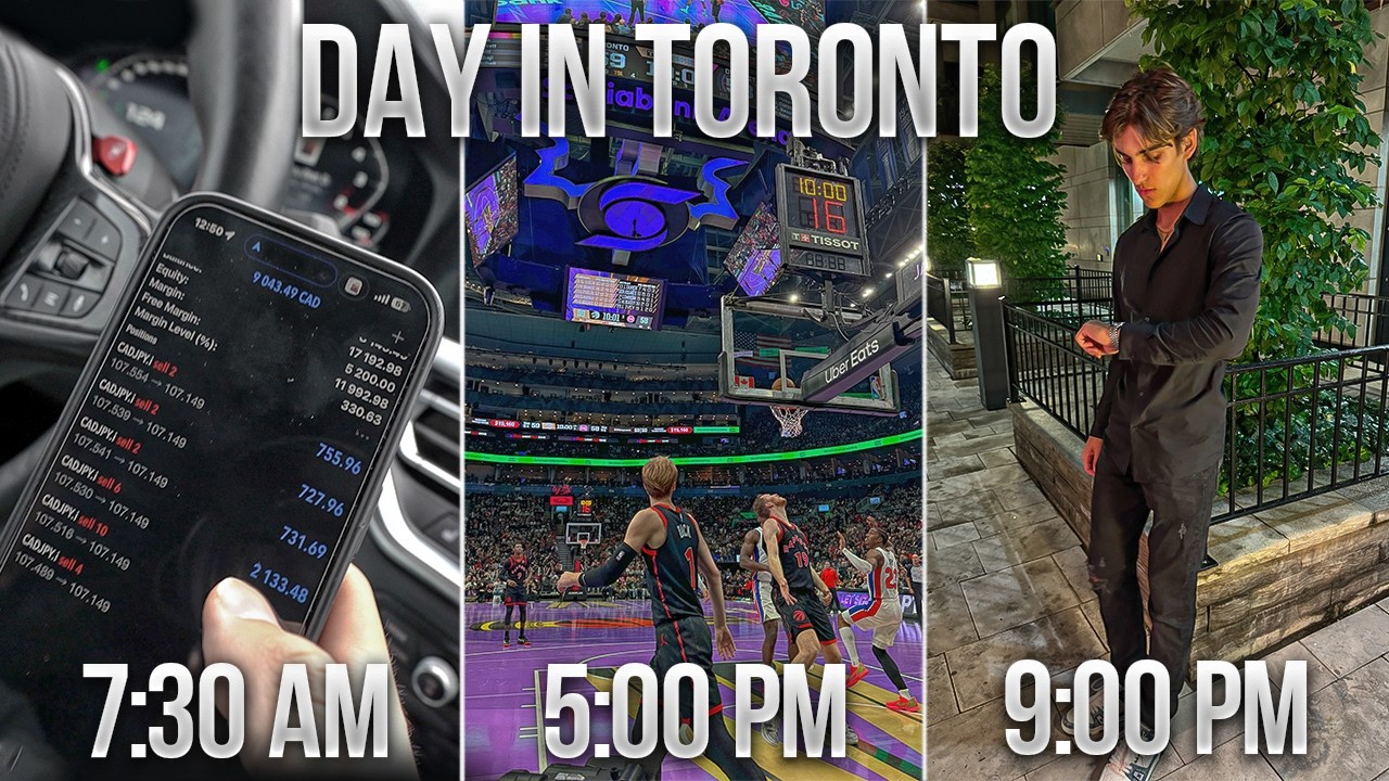 Day in The Life of A Forex Trader in Toronto | $1500 Profit
