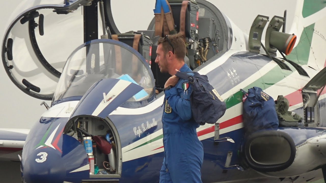 FRECCE TRICOLORI - AEROPORTO DI S.DAMIANO 26/09/2025 (ARRIVO)