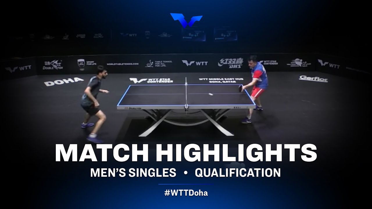 Aleksandar Karakasevic vs Ali Alkhadrawi | WTT Star Contender Doha 2021 | MS | QUAL Highlights