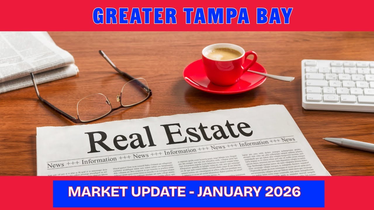 Tampa Bay Housing Market Update January 2026 | Home Prices & Trends