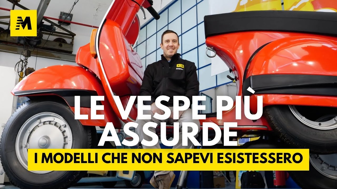 Vespa Piaggio: i modelli più incredibili che non hai mai visto!