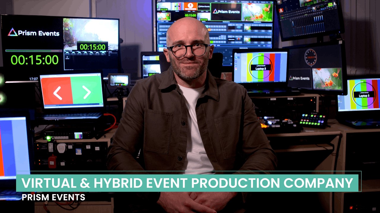 Virtual and Hybrid Event Production Company | Broadcast-Level Online Events | Prism Events