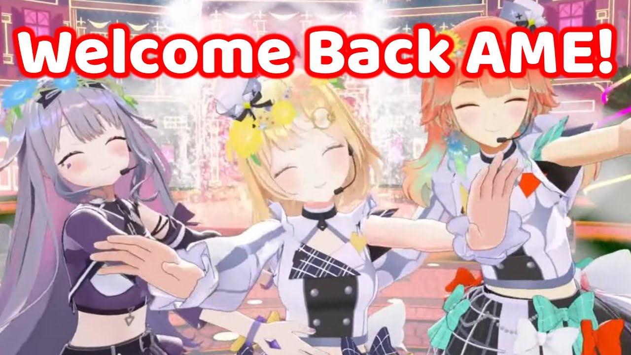 Amelia RETURNED During Kiara 3D Concert! (Hololive)