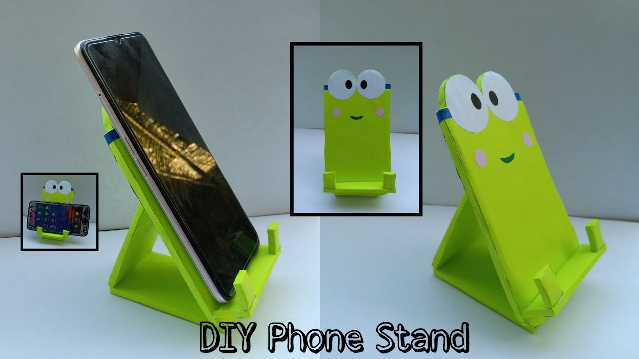 How To Make Mobile Phone Stand at Home | Phone Holder DIY