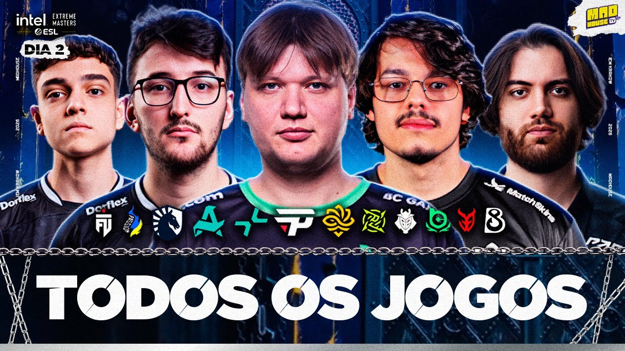 BC.GAME X 3DMAX - IEM KRAKÓW 2026 STAGE 1 (DIA 02) - AO VIVO