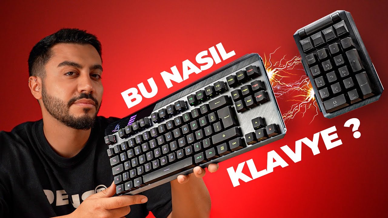 ŞU ANA KADAR İNCELEDİĞİM EN ACAYİP MEKANİK KLAVYE (Optik) - ASUS ROG Claymore II