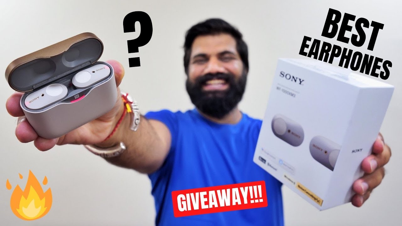 Sony WF-1000XM3 Unboxing & First Look - The Best Audio Experience - Giveaway🔥🔥🔥