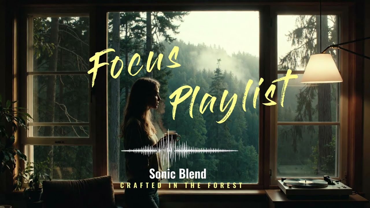 NO ads | 1 hour focus & chill playlist | Sonic Blend Original