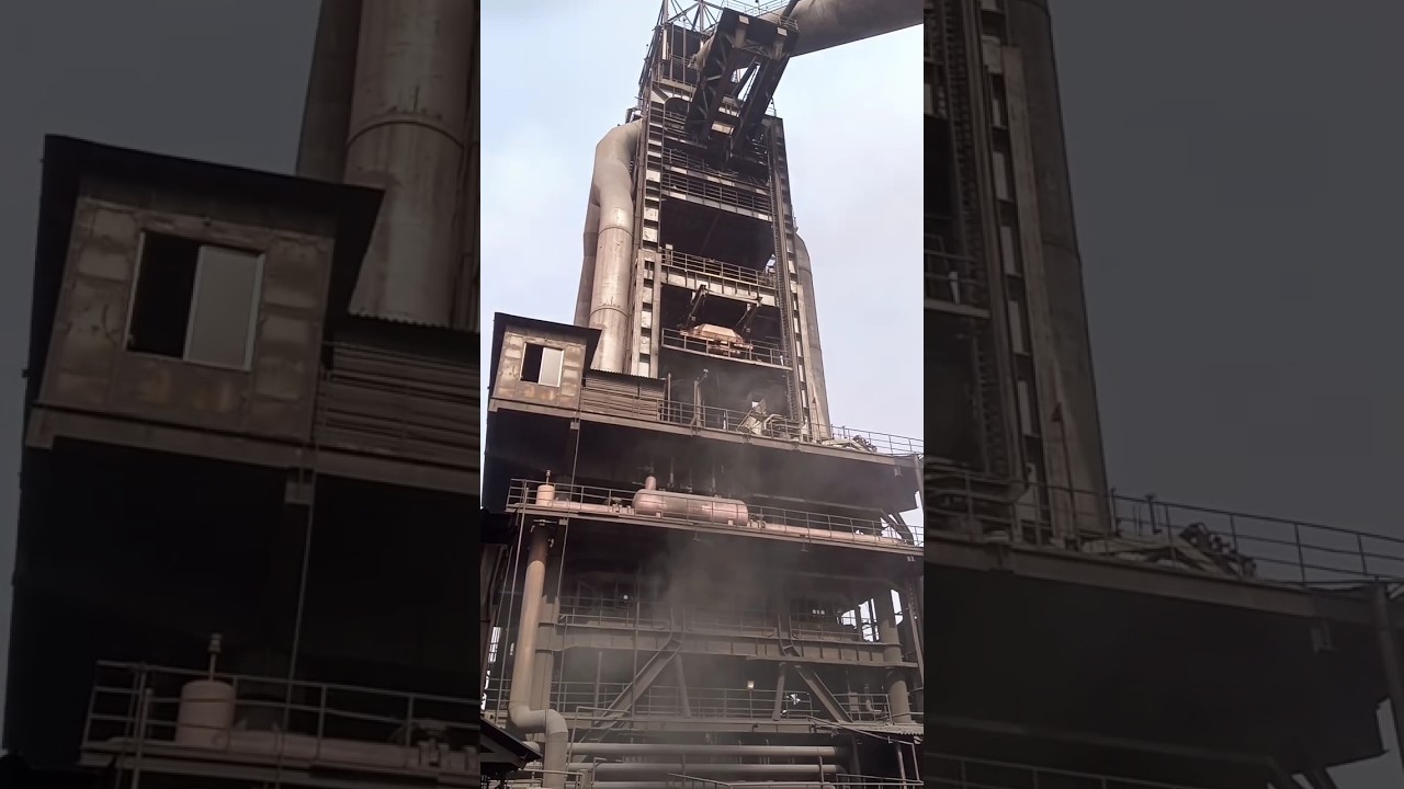 BLAST FURNACE💥STEEL AUTHORITY OF INDIA LIMITED🔥THE PRIDE 🇮🇳WORLD'S SECOND LARGEST PRODUCER OF STEEL