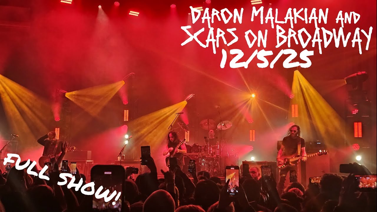 Scars on Broadway: FULL SHOW @ Hollywood Palladium 12/5/25