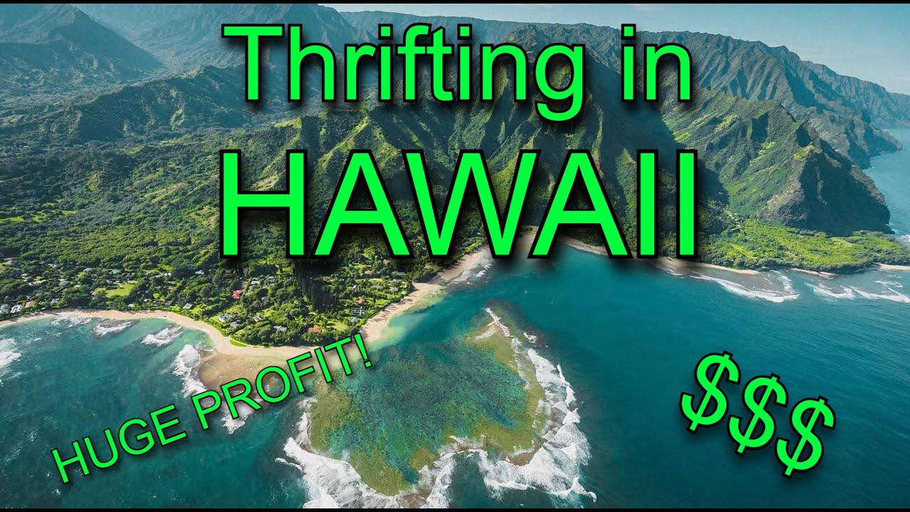 Making HUGE Profit Thrifting in MAUI HAWAII
