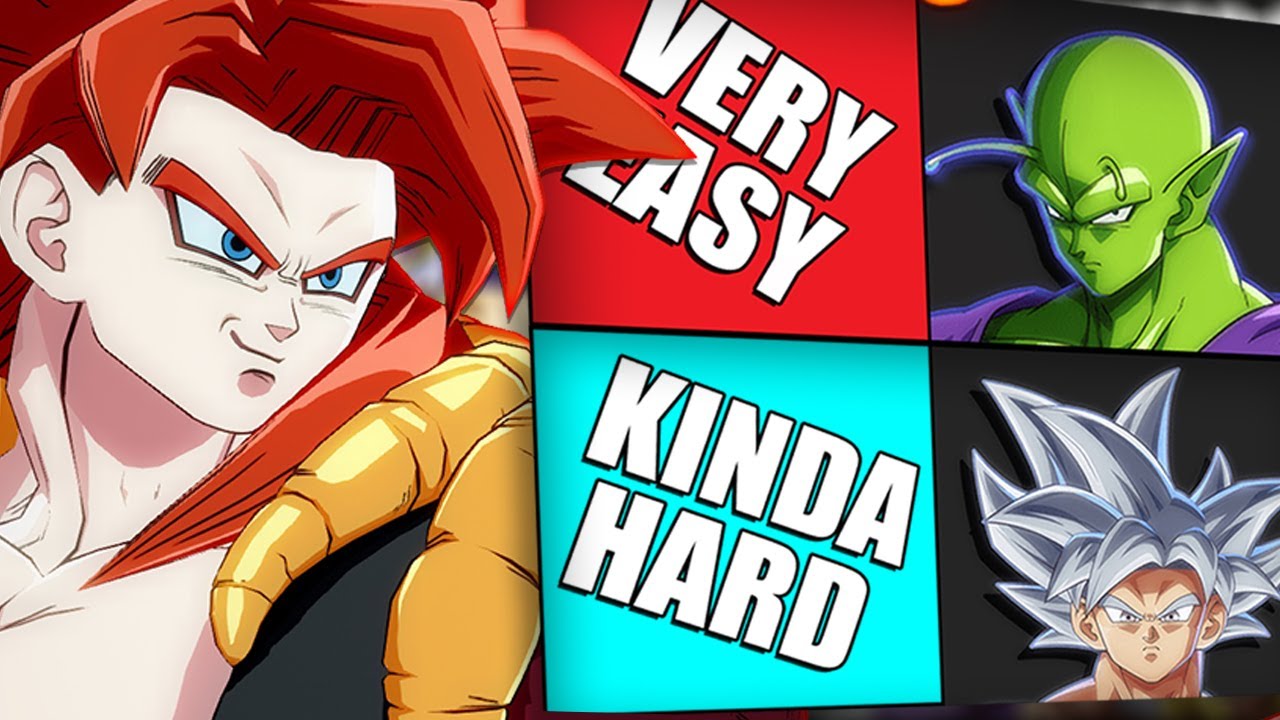 Ranking EVERY CHARACTER by DIFFICULTY - The BEST Dragonball FighterZ Tier List!