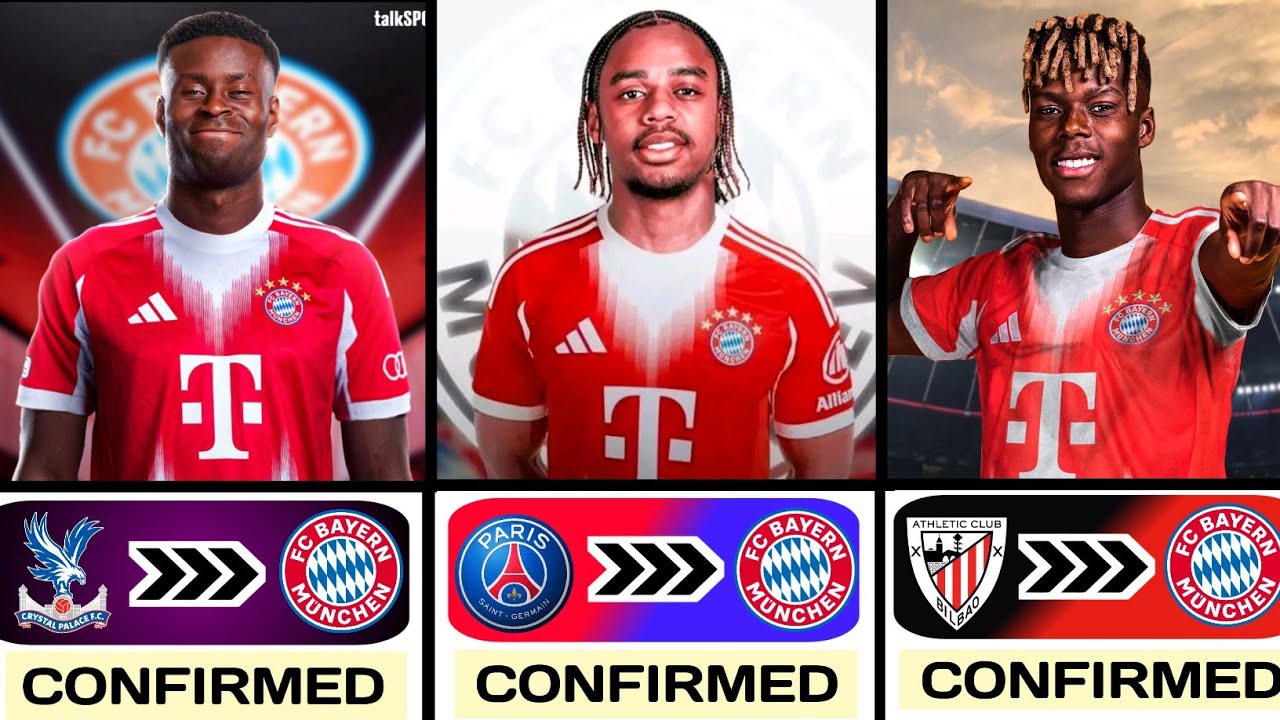 Bayern Munich Confirmed Winter Transfer News 2025,✅ | FT. Guehi to Bayern Munich, Barcola...🤯🔥